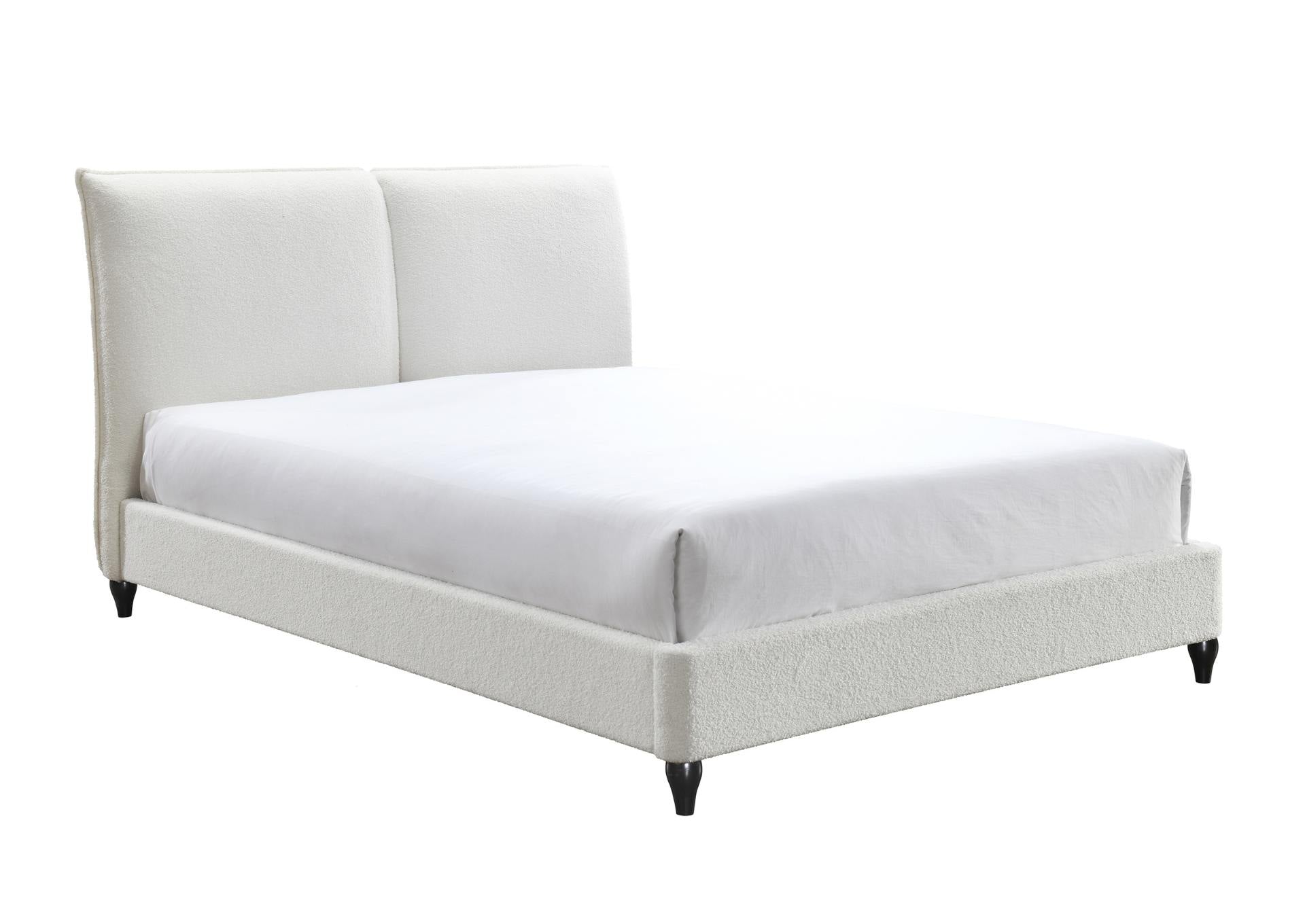 Jenn Queen Bed - White