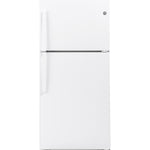 GE WHITE 21.9CU TOP FREEZER REFRIGERATOR - Refrigerators