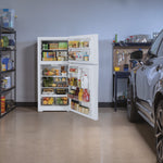 GE WHITE 21.9CU TOP FREEZER REFRIGERATOR - Refrigerators - Additional View 5