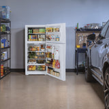 GE WHITE 21.9CU TOP FREEZER REFRIGERATOR - Refrigerators - Additional View 5
