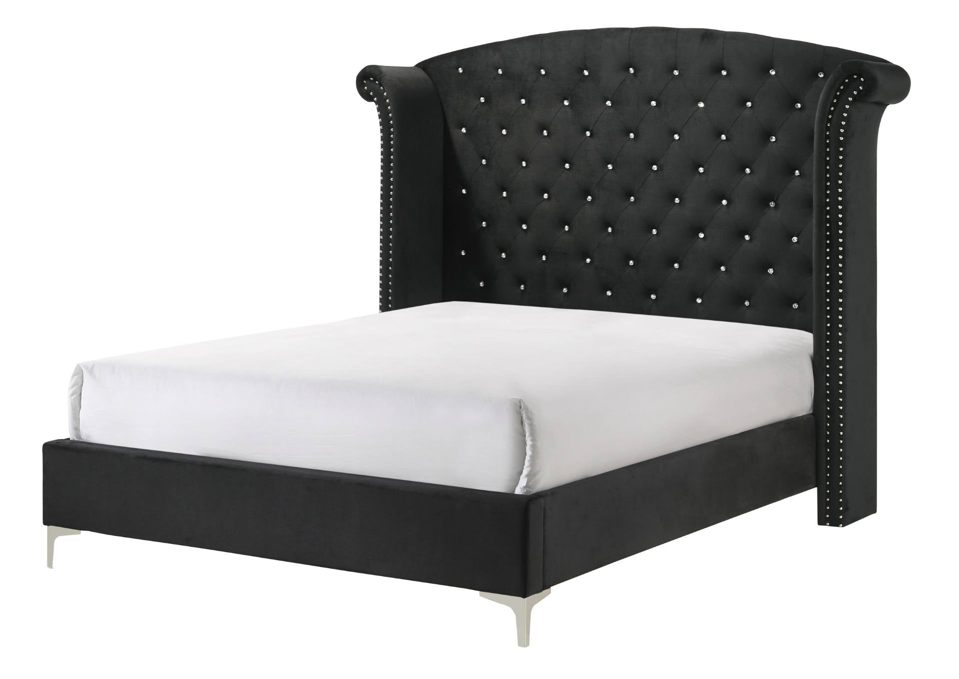 Lucinda Black Queen Bed