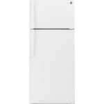 GE WHITE 18CU TOP FREEZER REFRIGERATOR - Refrigerators