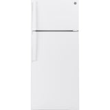 GE WHITE 18CU TOP FREEZER REFRIGERATOR - Refrigerators
