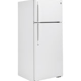 GE WHITE 18CU TOP FREEZER REFRIGERATOR - Refrigerators - Additional View 2