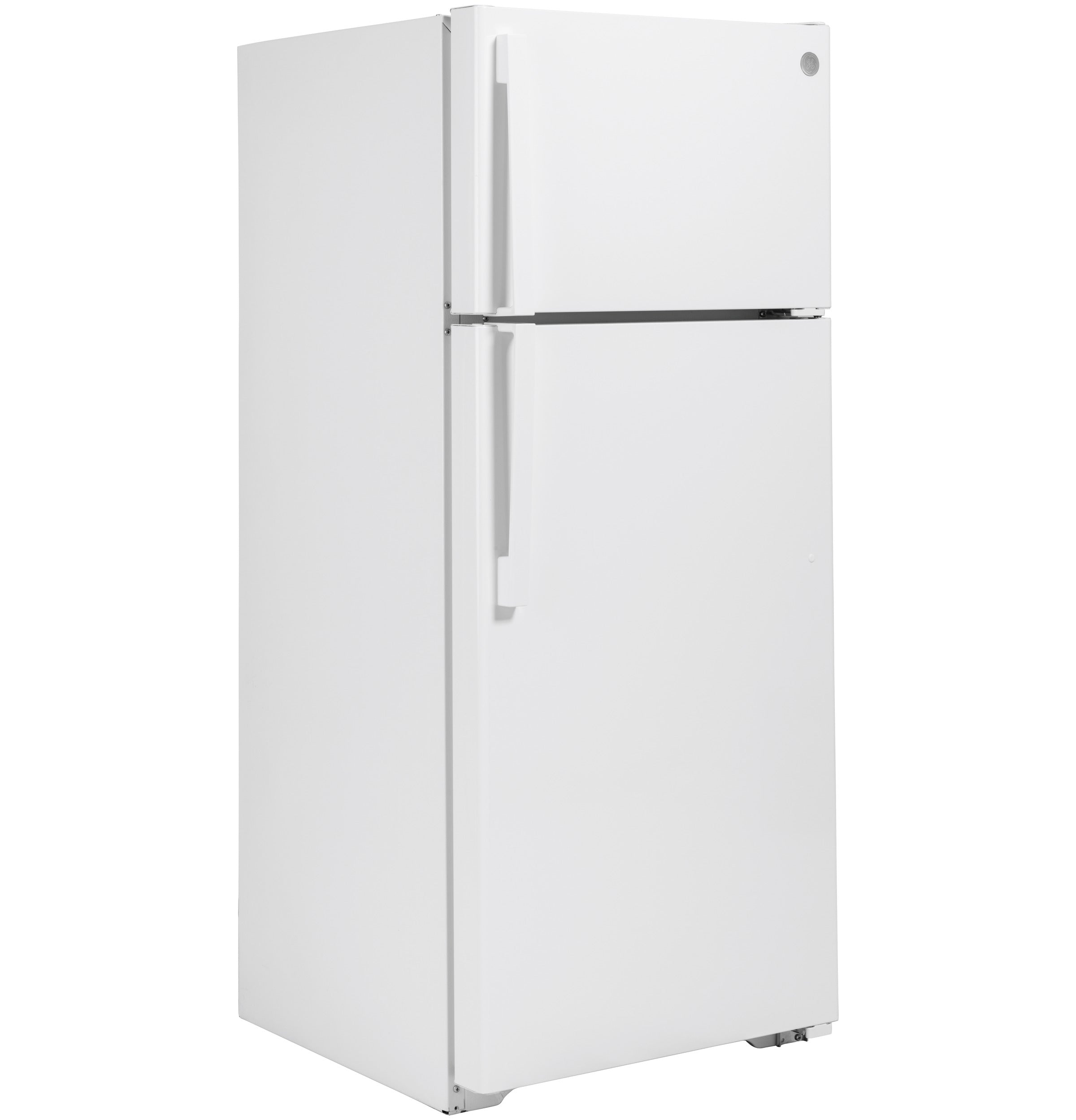 GE WHITE 18CU TOP FREEZER REFRIGERATOR - Refrigerators - Additional View 2