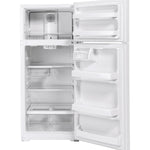 GE WHITE 18CU TOP FREEZER REFRIGERATOR - Refrigerators - Additional View 3