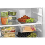 GE WHITE 18CU TOP FREEZER REFRIGERATOR - Refrigerators - Additional View 4
