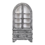 VITO GREY/WHITE DISPLAY CABINET
