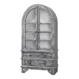 VITO GREY/WHITE DISPLAY CABINET - Additional View 1