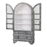 VITO GREY/WHITE DISPLAY CABINET - Additional View 2