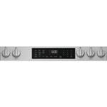 GE STAINLESS SLIDE-IN GAS RANGE WITH CONVECTION AND AIR FRY - Pearl Silver|Black - Ranges - Additional View 4