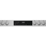 GE STAINLESS SLIDE-IN GAS RANGE WITH CONVECTION AND AIR FRY - Pearl Silver|Black - Ranges - Additional View 4