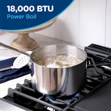 GE STAINLESS SLIDE-IN GAS RANGE WITH CONVECTION AND AIR FRY - Pearl Silver|Black - Ranges - Additional View 21