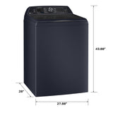GE SAPPHIRE BLUE TOP LOAD 5.4CU WASHER - Washers - Additional View 21