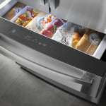 GE STAINLESS PROFILE 28CU FRENCH DOOR SMART 4-DOOR REFRIGERATOR - Pearl Silver - Refrigerators - Additional View 10