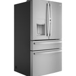GE STAINLESS PROFILE 28CU FRENCH DOOR SMART 4-DOOR REFRIGERATOR - Pearl Silver - Refrigerators - Additional View 16