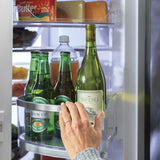 GE STAINLESS PROFILE 28CU FRENCH DOOR SMART 4-DOOR REFRIGERATOR - Pearl Silver - Refrigerators - Additional View 21