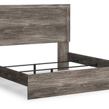 Ashley Furniture - Ralinski King Panel Bed - Brown - Gray Wood - Beds - Additional View 3