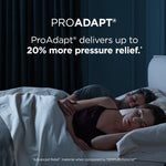 Tempur Sealy - Proadapt 2.0 Soft Twin Xl Mattress - White|Black Fabric - Mattresses - Additional View 11