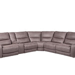 Henley 6 Piece Power Reclining Sectional - Slate