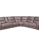 Henley 6 Piece Power Reclining Sectional - Slate