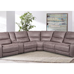 Henley 6 Piece Power Reclining Sectional - Slate - Additional View 1