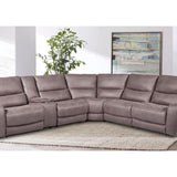 Henley 6 Piece Power Reclining Sectional - Slate - Additional View 1