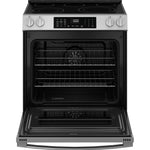 GE STAINLESS ELECTRIC SLIDE-IN CONVECTION RANGE WITH AIR FRY - Pearl Silver|Black - Ranges - Additional View 3