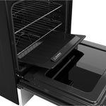 GE STAINLESS ELECTRIC SLIDE-IN CONVECTION RANGE WITH AIR FRY - Pearl Silver|Black - Ranges - Additional View 8