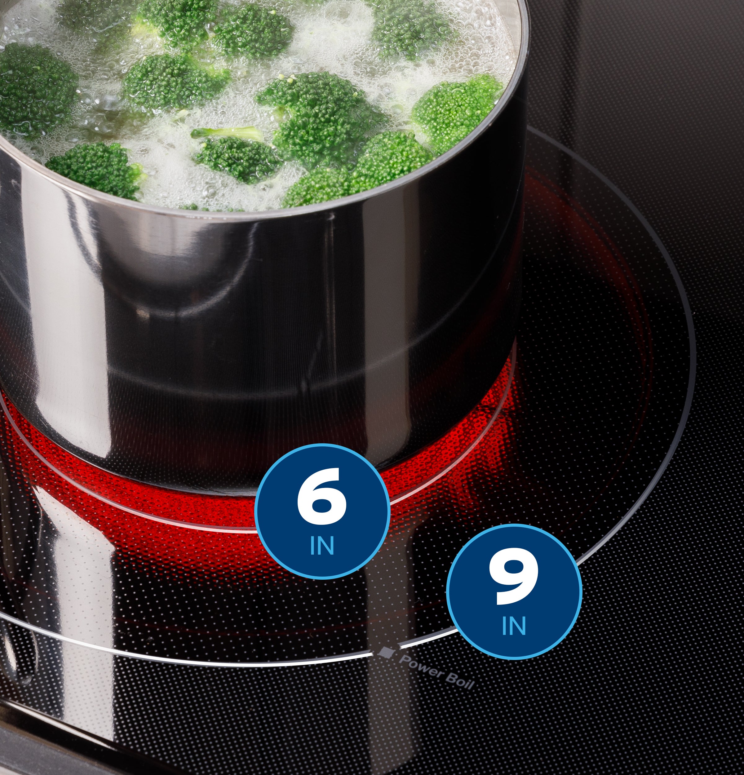 GE STAINLESS ELECTRIC SLIDE-IN CONVECTION RANGE WITH AIR FRY - Pearl Silver|Black - Ranges - Additional View 22