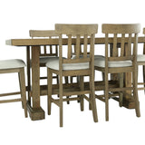 Napa 7 Piece Dining Set - Sand