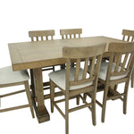 Napa 7 Piece Dining Set - Sand - Additional View 1