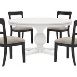 Chadworth White 5 Piece Dining Set