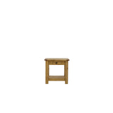 Lawman End Table - Light Wax