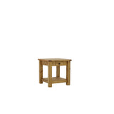 Lawman End Table - Light Wax - Additional View 1