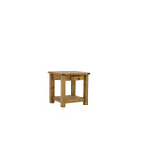 Lawman End Table - Light Wax - Additional View 2