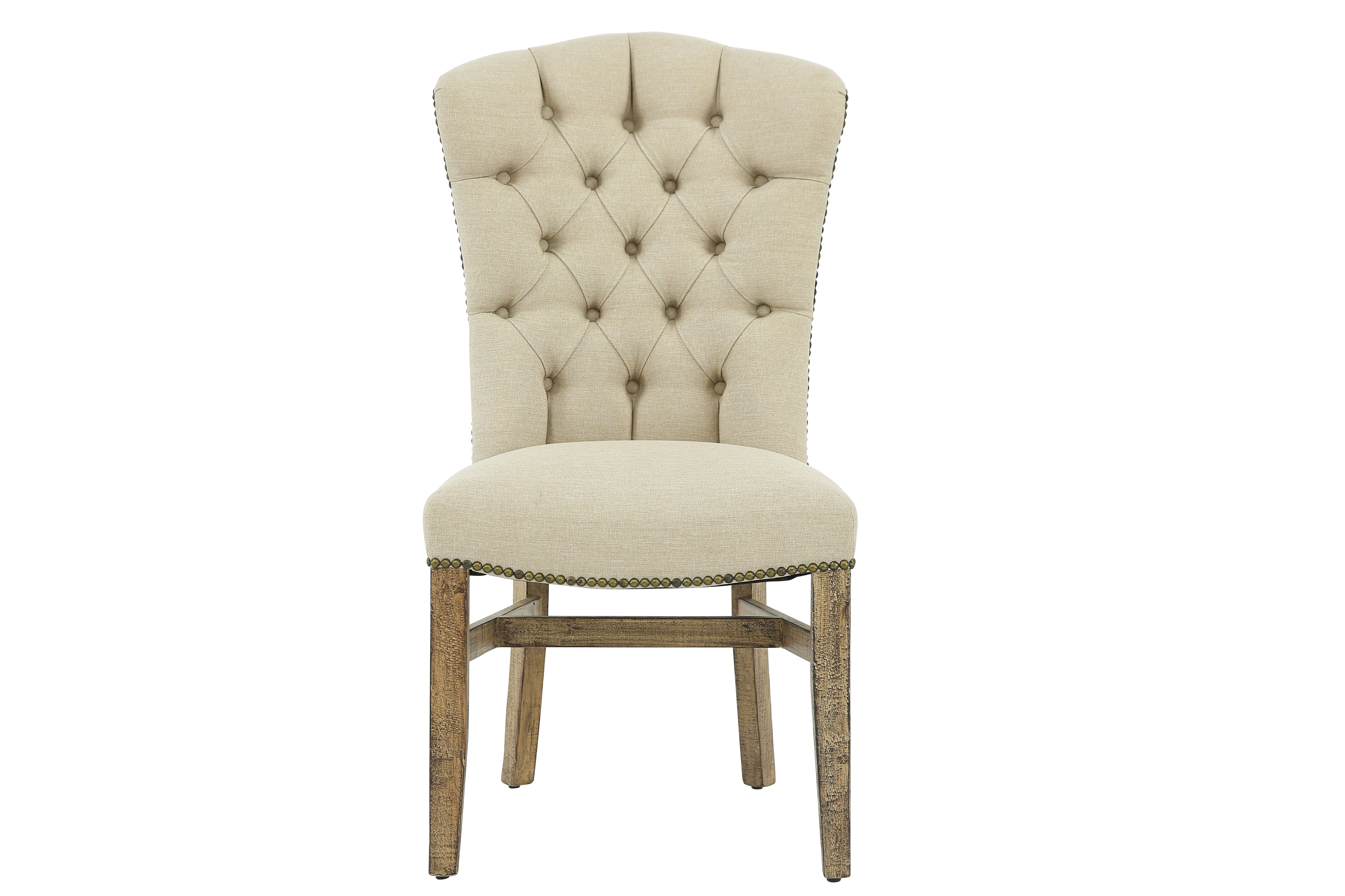 RENO AGAVE UPH TUFTED CHAIR