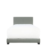 Erin Grey Full Bed With Nailhead Accents - Additional View 1