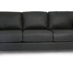 TOMBSTONE NIGHTS PEAK 100% LEATHER SOFA