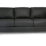 TOMBSTONE NIGHTS PEAK 100% LEATHER SOFA