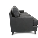 TOMBSTONE NIGHTS PEAK 100% LEATHER SOFA - Additional View 2