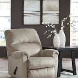 Ashley Furniture - Stonemeade Recliner - Taupe - Light Brown Fabric - Recliners - Additional View 1