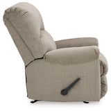 Ashley Furniture - Stonemeade Recliner - Taupe - Light Brown Fabric - Recliners - Additional View 4