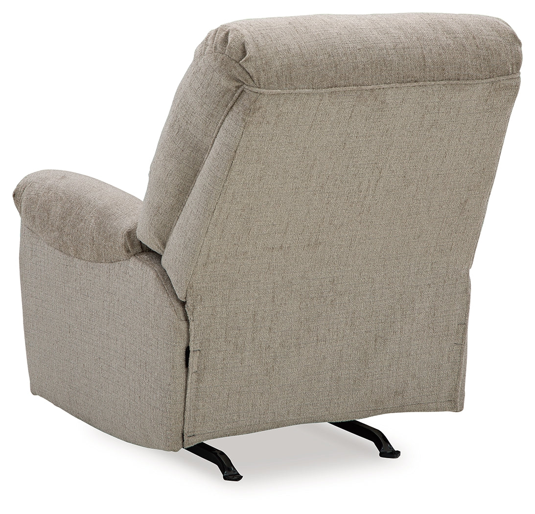 Ashley Furniture - Stonemeade Recliner - Taupe - Light Brown Fabric - Recliners - Additional View 5