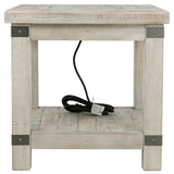 Ashley Furniture - CARYNHURST END TABLE - Pearl Silver Metal|Wood - Tables - Additional View 2