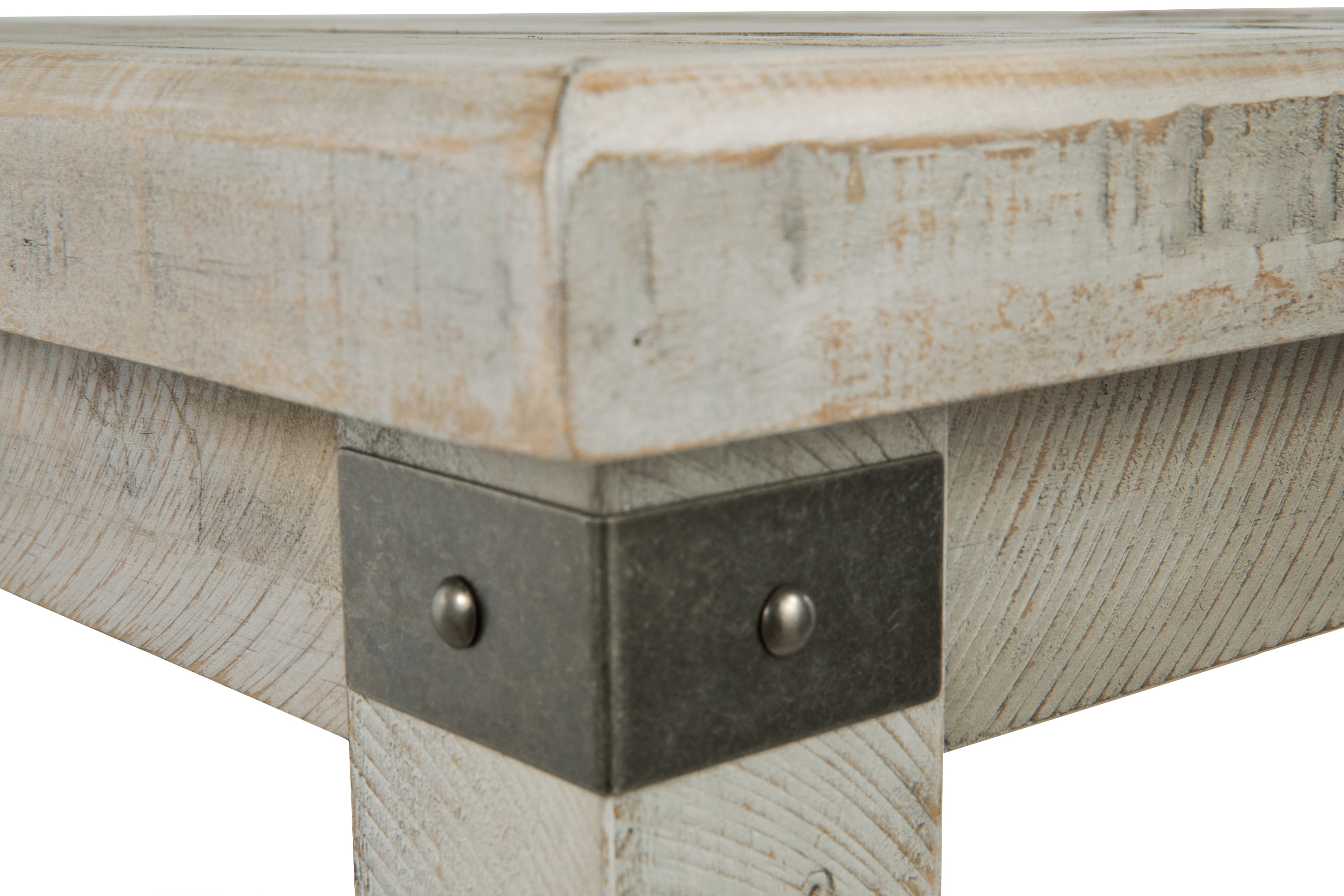 Ashley Furniture - CARYNHURST END TABLE - Pearl Silver Metal|Wood - Tables - Additional View 6