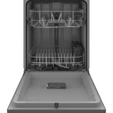 GE STAINLESS DISHWASHER FRONT CONTROL WITH STEAM - Pearl Silver - Dishwashers - Additional View 1
