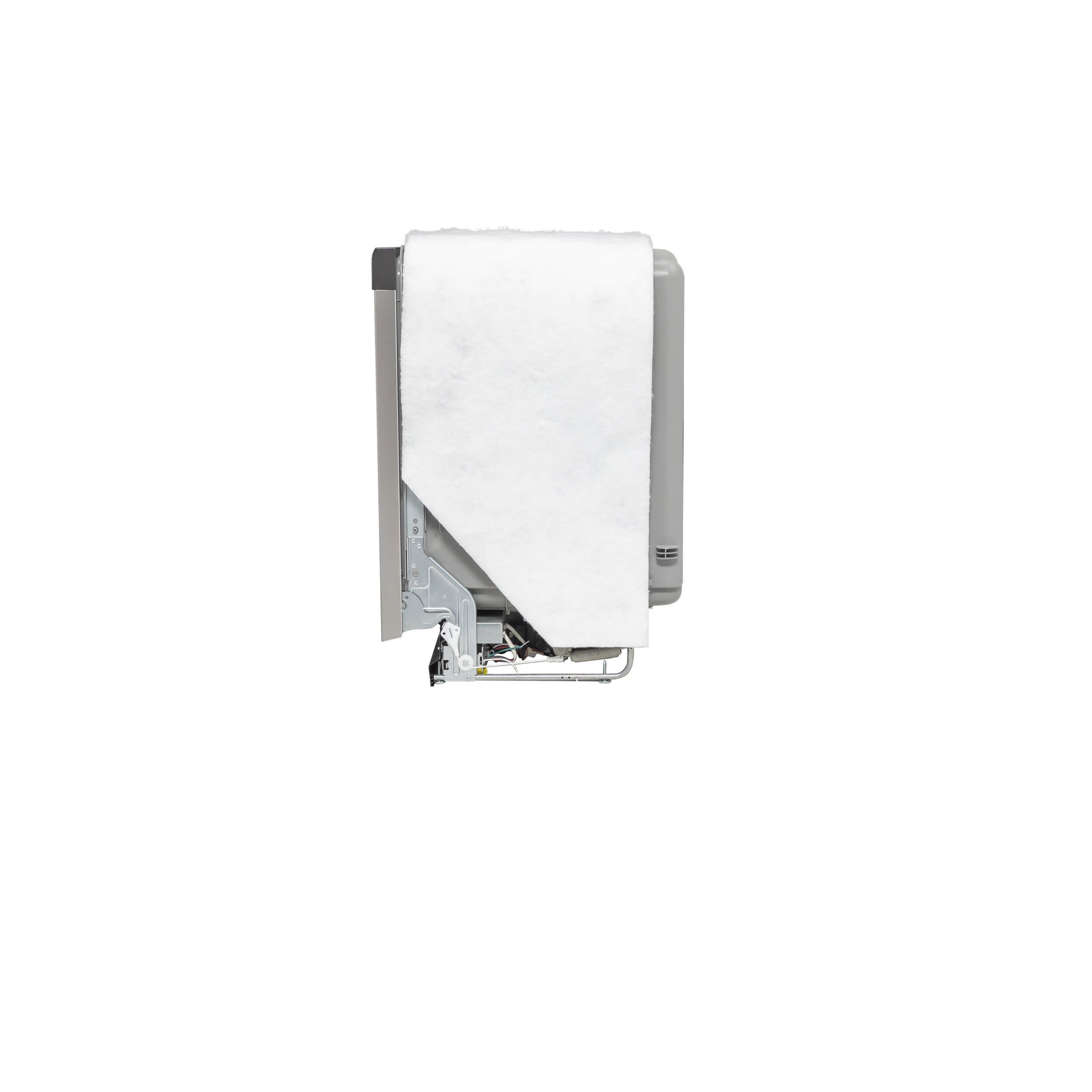 GE STAINLESS DISHWASHER FRONT CONTROL WITH STEAM - Pearl Silver - Dishwashers - Additional View 31
