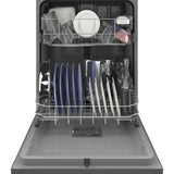 GE STAINLESS DISHWASHER FRONT CONTROL WITH STEAM - Pearl Silver - Dishwashers - Additional View 2