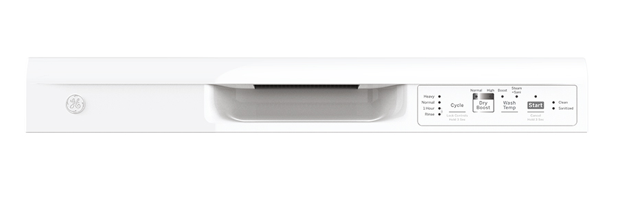 GE STAINLESS DISHWASHER FRONT CONTROL WITH STEAM - Pearl Silver - Dishwashers - Additional View 20